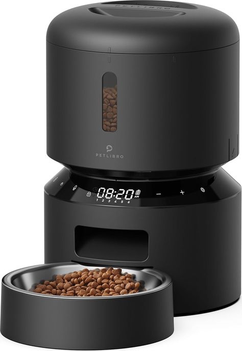 Amazon.com : PETLIBRO Automatic Cat Feeder, Automatic Cat Food Dispenser with Freshness Preservation, Timed Cat Feeders for Dry Food, Up to 50 Portions 6 Meals Per Day, Granary Pet Feeder for Cats : Pet Supplies Cat Food Dispenser, Fitness Gift Ideas, Practical Gift Ideas, Automatic Cat Feeder, Fitness Gift, Automatic Feeder, Food Dispenser, Cat Feeder, Pet Feeder