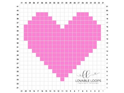 heart pixel graph baby lovey crochet pattern Heart Chart Pattern, Heart Grid Crochet, Crochet Heart Tapestry, Crochet Heart Alpha Pattern, Heart Crochet Graph, C2c Heart Graph, Crochet Heart Blanket, Pixel Heart, C2c Crochet Pattern Free