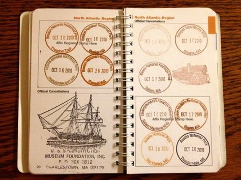 Potions Book, National Park Passport, Homeschool Field Trips, Travel Journal Scrapbook, Travel Stamp, Passport Stamps, National Park Road Trip, Book Stamp, National Parks Trip