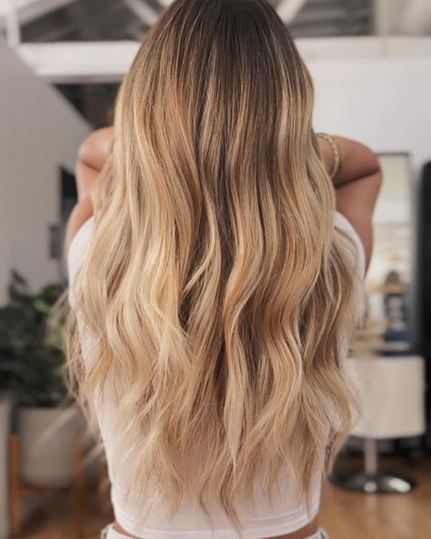 Golden hour strands 🌞✨ When sun-kissed balayage meets lived-in waves—effortless glow up achieved. Stylist: @cherrybombhair_ #BalayageGoals #BeachyVibes #HairInspo #blonde #hairpainting #blondehair #blondebalayage #blondehaircolor #blondehairstyles #hairblonde #blondehairdontcare #blondehairgirl #platinumblondehair #shortblondehair #beachblondehair #blondehairgoals #blondegirl #dimensionalblonde #livedinblonde #balayagehighlights #brightblonde #warmblonde #icyblondehair #icyhair #ashyblonde ... Sun Kissed Blonde, Icy Hair, Beach Blonde Hair, Blonde Hair Goals, Icy Blonde Hair, Ashy Blonde, Dimensional Blonde, Blonde Hair Girl, Warm Blonde