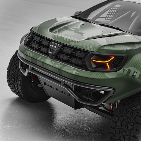 Pistonzero's VELOCIDUSTER - Dacia Duster Pre-Runner on Behance Mini Trucks 4x4, Freetime Activities, Jimny Suzuki, Renault Duster, Microcar, Pre Runner, Dacia Duster, Offroad Trucks, European Cars