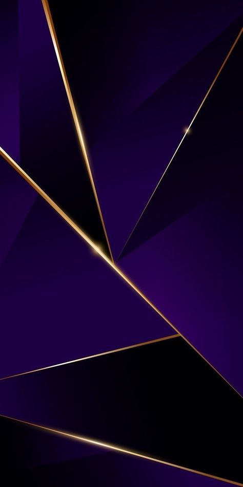 Geometric Wallpaper Black, Deco Violet, Purple And Gold Wallpaper, 3d Wallpaper For Mobile, Black And Purple Wallpaper, Samsung Galaxy Wallpaper Android, Black And Blue Wallpaper, Apple Background, Honey Design