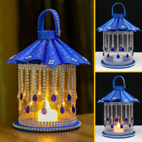 Beautiful lantern making | Beautiful lantern making #diy #crafts #howto #manualidades #handmade | By Crafts Dude Latern Making Competition, Flower Drawings With Color, Diwali Decoration Lights, Homemade Lanterns, Lantern Making, Diy Lantern, Handmade Lanterns, Boho Crafts, Paper Decorations Diy