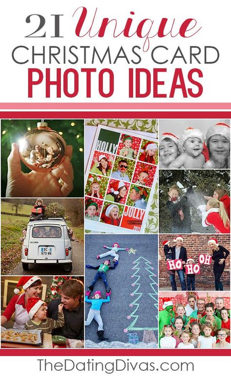 101 Creative Christmas Card Photo Ideas- these are darling, I haven't seen most of them before! Christmas Card Photo Ideas, Creative Christmas Cards, Christmas Card Pictures, Christmas Card Ideas, Unique Christmas Cards, Family Christmas Cards, Foto Tips, Diy Spring, Christmas Photography