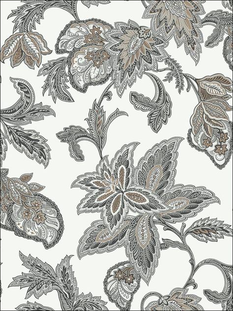 Chintz Motifs, Jacobean Wallpaper, Etnic Pattern, Jacobean Pattern, Seamless Prints, Wow Wallpaper, Jacobean Embroidery, French Lilac, Embroidery Painting