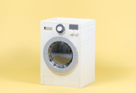 Washing Machine | Joffre Bricks | Flickr New Year Is Coming, Tiny Clothes, Lego Room, Lego Parts, Lego Group, Lego Moc, Mini Figures, Washing Machine, Lego