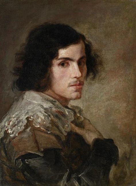 Portrait of a young man  (c. 1650)  Artist/s name SPAIN   Medium oil on canvas Place/s of Execution Spain Accession Number E3-1976 Credit Line National Gallery of Victoria, Melbourne Diego Velazquez, Gian Lorenzo Bernini, Lorenzo Bernini, Italian Sculptors, Murals Street Art, Pre Raphaelite, Oil Canvas, Man Images, Art Masters