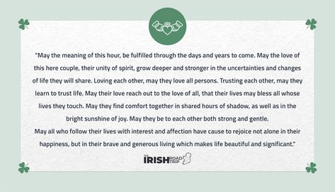 Irish Wedding Readings, Irish Wedding Toast, Irish Marriage Blessing, Irish Wedding Blessing, Irish Toasts, Wedding Blessing, Wedding Readings, Irish Women, Irish Quotes