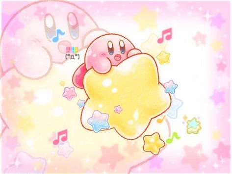 Kirby Landscape Wallpaper, Kirby Games, Kirby Art, Wallpaper Doodle, Cute Games, Cute Poster, Video Game Characters, Dream Art, Cute Wallpaper Backgrounds