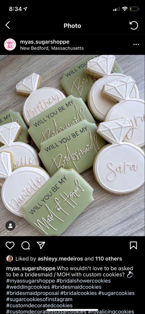 Bridesmaid Proposal With Cookies, Maid Of Honor Proposal Cookies, Will You Be My Bridesmaid Cookies Sugar, Wedding Party Proposal Cookies, Asking To Be Bridesmaid Ideas Diy, Cookies Bridesmaid Proposal, Bridal Party Proposal Party, Groomsmen Cookies Proposal, Bridal Proposal Box Ideas Simple