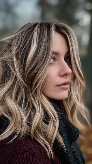 Trending Bronde Hair, Full Foil Highlights Brunette To Blonde, Blonde Highlights For Thinning Hair, Vanilla Bean Blonde Hair, Blonde Hair Over 55, Hair Color Ideas For Dish Water Blonde, Thinning Hair Color Ideas, Medium Brown Blonde Hair, Dark Blonde Highlighted Hair