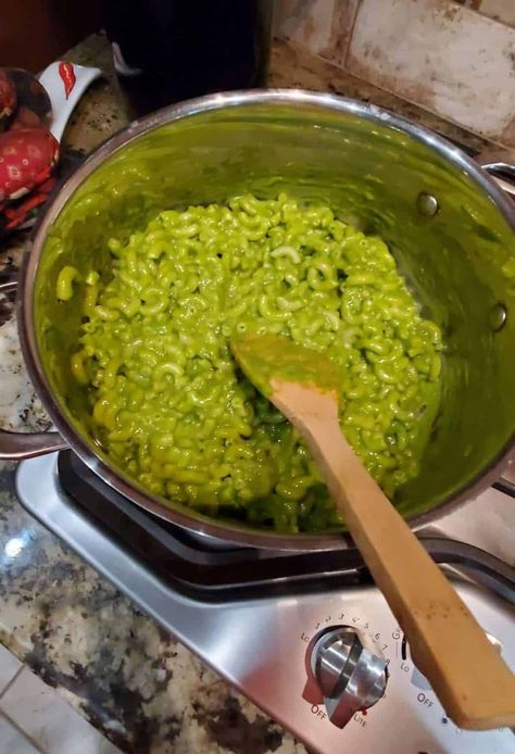 Green Mac And Cheese, Edible Eyes, Oven Safe Bowls, Making Mac And Cheese, Toxic Waste, Olive Relish, Mac And Cheese Recipe, String Cheese, Milk And Cheese