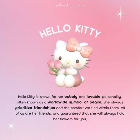 a lil something fun on girlhood mag today ~ which sanrio character are you? swipe to see which character best represents you and your personality! design by @kimmeratsu . . . #sanrio #sanriocore #sanriocharacters #sanriocollection #sanrioplush #sanriofriends #hellokittycore #pompompurin #mymelodyandkuromi #mymelody #mymelodyedit #cinnamoroll #cinnamorollsanrio Which Sanrio Character Are You, Character Trait, Sanrio Characters, Instagram A, Hello Kitty, Kitty, Collage, Pins, Quick Saves