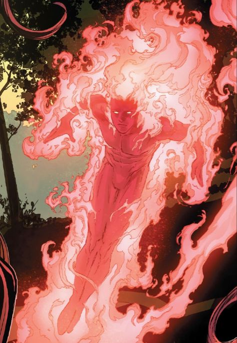 Marvel Human Torch, Human Torch Art, Human Torch Comics, Marvel Pfp, Basic Chemistry, The Human Torch, David Marquez, Superhero Oc, Superhero Comics Art