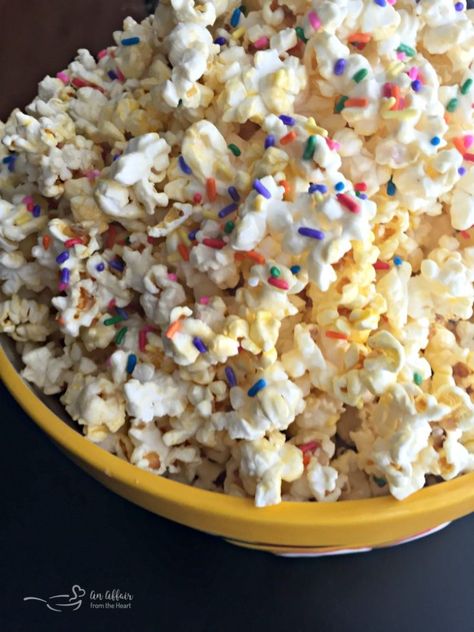 Candy Coated Pop Corn AKA Crack Corn Candy Coated Popcorn Recipe, Almond Bark Popcorn, Colorful Dessert Recipes, Candy Coated Popcorn, Candy Popcorn Recipe, Almond Bark Recipes, Coated Popcorn, Buttery Popcorn, Popcorn Cake