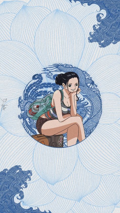 Robin One Piece Wallpaper, Nico Robin Wallpapers, One Piece Robin, One Piece Episodes, One Piece Gif, One Piece World, One Piece Tattoos, Speed Drawing, One Piece Crew