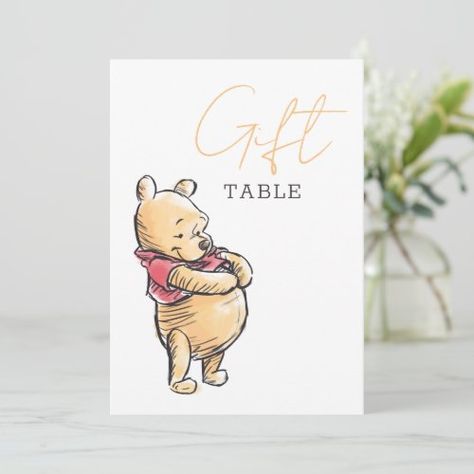 $3.08 | Simple Watercolor Baby Shower Gift Table Sign #winnie the pooh, baby shower, winnie the pooh baby shower, gender neutral baby shower, baby boy, baby girl, disney, gifts and cards table card, baby shower gifts cards sign, pooh gifts and cards sign Winnie The Pooh Gift Table Sign, Winnie The Pooh Shower Table Decor, Winnie The Pooh Gift Table, A Little Hunny Is On The Way Winnie The Pooh, Whine Pooh Baby Shower Ideas, Winnie The Pooh Baby Shower Ideas Table, Winnie The Pooh Baby Shower Table, Winnie The Pooh Baby Shower Theme, Winnie The Pooh Baby Shower Table Decor