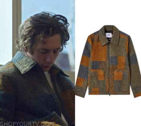 The Bear Carmy, The Bear Season 2, Celebrity Fits, Mens Jackets Fall, Man Coat, Zoeys Extraordinary Playlist, Allen White, Jeremy Allen White, Bear Jacket