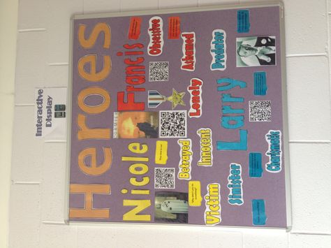 Heroes revision :) Gcse Revision, Interactive Display, Quick Saves