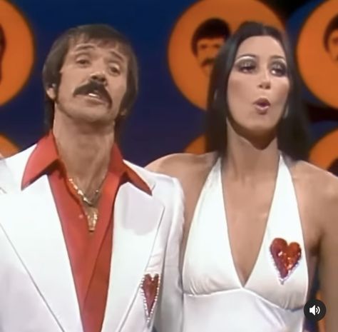 Sonny & Cher Cher And Sonny Costume, Sonny And Cher Costume Halloween Diy, Sunny And Cher Costume, Sonny And Cher Outfits, Sonny And Cher Costume Halloween, Sunny And Cher, Sonny And Cher Costumes, Sonny And Cher Costume, Cher Costume Halloween