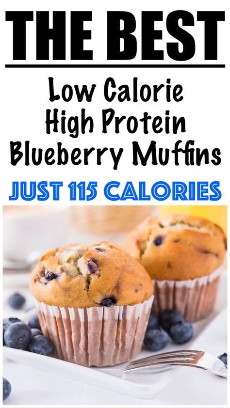 100 Calorie Blueberry Muffins, High Protein Blueberry Bread, Low Carb High Protein Blueberry Muffins, Macro Friendly Blueberry Muffins, Macro Friendly Muffin Recipes, Eggless Protein Muffins, Protein Powder Blueberry Muffins, Protein Muffins Low Calorie, High Protein Single Serve Dessert