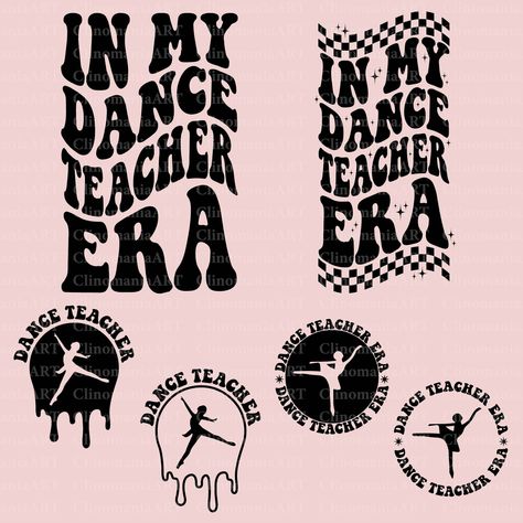 Dance Mom Era Svg, In My Dance Mom Era, Dance Shirts Ideas, Dance Png, Dance Mom Shirts, Swim Mom, Dance Lover, Mom Era, Dance Mom