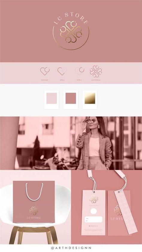 Wedding Frame Design, Jewelry Brand Identity, Feminine Logo Inspiration, Pink Modern Wedding, Luxury Illustration, Gold Graphic Design, Branding Layout, Rose Simple, Personal Branding Logo