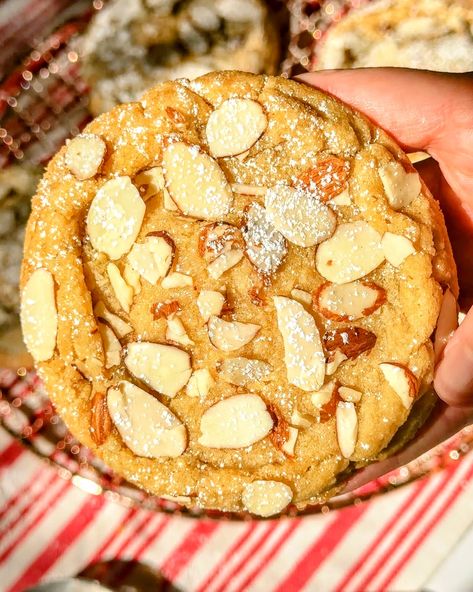 Almond Croissant Cookies – Eat at Maude's Eat At Maude’s, Almond Croissant Cookie Recipe, Almond Croissant Cookies Recipe, Almond Croissant Blondies, Almond Crossaint Cookie, Frangipane Cookies, Almond Croissant Cookies, Almond Horn Cookies, Almond Cookies Recipes