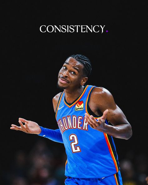 Consistency is more important than precision. Shai Gilgeous Alexander Wallpaper, Bball Quotes, Consistency Aesthetic, Consistency Is More Important, Ball Quotes, Nba Pics, Basketball Quotes Inspirational, Shai Gilgeous Alexander, Jordan Woods