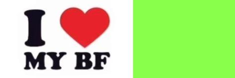 large white rectangle on the left with the text i red heart my boyfriend, smaller green rectangle on the left I Heart My Bf Template, Discord Banner Bf, Discord Banner Template, I Heart My Bf, Heart Banner, Discord Banner, My Bf, Banner Template, Twitter