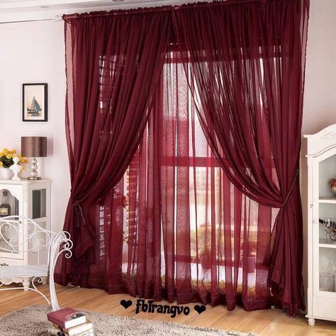 Maroon Curtains Living Room, Brown Living Room Couch, Maroon Curtains, Grey Carpet Hallway, Red Layout, Blue Carpet Bedroom, Brown Living Room Furniture, Brown Furniture Living Room, Room Decor Furniture