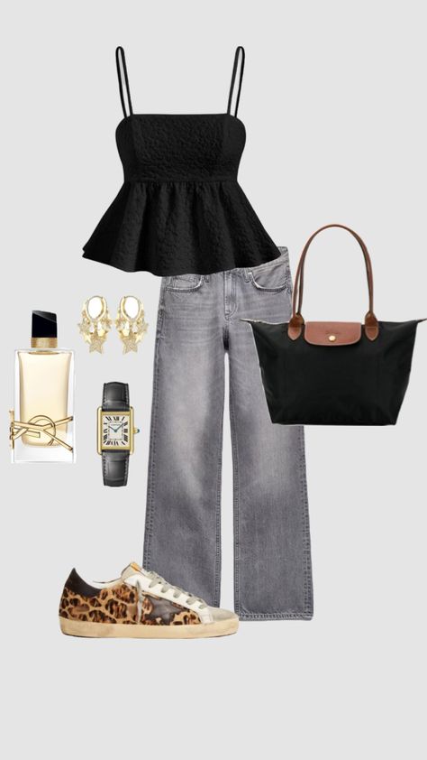 Classy Aesthetic Outfit, Gray Baggy Jeans, Stockholm Aesthetic, Looks Pinterest, Mode Zara, Beauty Inspo, Stockholm Fashion, Cute Everyday Outfits, Summer Fashion Outfits