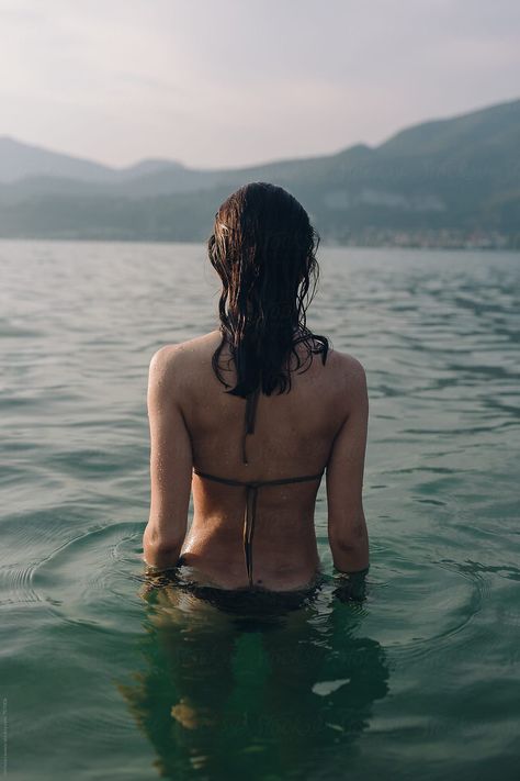 Woman In Water Reference, Standing In Water Drawing, People In Water Reference, Women Coming Out Of Water, Woman In Water Drawing, Woman Coming Out Of Water, Standing In Water Reference, Woman In Water Painting, Person In Water Reference