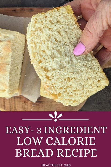 Recipe Low Calorie, Low Calorie Bread, Healthy Bread Recipes, Lowest Carb Bread Recipe, Boiled Egg Diet Plan, Healthy Bread, Low Carb Dinner Recipes, Bread Machine Recipes, No Calorie Foods