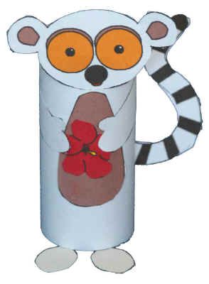 Rainforest-adorable-lemur-can make if i have enough toilet paper rolls Toilet Paper Roll Crafts Jungle, Lemur Craft Preschool, Lemur Preschool Activities, Lemur Craft, Lemur Wallpaper Bedroom, Lemur Silhouette, Lemur Art, Rainforest Crafts, Rainforest Activities