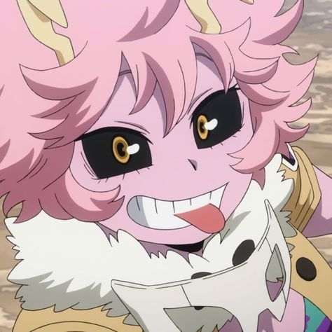 Mha Mina Icon, Mha Visuals, Mina Mha, Bonney One Piece, Ashido Mina, Default Pfp, Mina Icon, Helloween Wallpaper, Mina Ashido