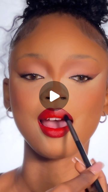 BLACKROSE MAKEUP ARTISTRY on Instagram: "Watch & enjoy me use my Deluxe pro 21 brush set from @viccabel to create this gorgeous beat! 🔥🔥🔥🔥 If you enjoyed this process video as much as I did drop a ❤️ Beauty Artist: @blackrose_mua Hairstylist: @abbeymattheworks Product detail: All brushes used : @viccabel Beauty sponge: @viccabel Shimmer cruise: @beautybyad Red lipstick: @beautybyad • • • • • Nairobi are you readyyyy!!!!!" Glam Makeup Looks Red Lips, Makeup Artistry, Beauty Sponge, Red Lipstick, Nairobi, Artistry Makeup, Brush Set, Wedding Makeup, Hair Stylist