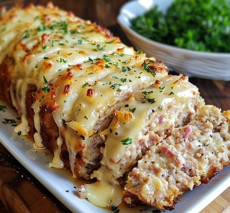 Terry Barber, Chicken Meatloaf, Delicious Family Meals, Chicken Cordon, Savory Chicken, Chicken Cordon Bleu, Chicken Dinners, Ground Chicken, Chicken Dishes Recipes