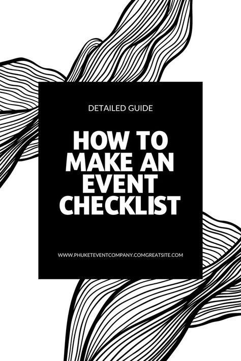 How to Make an Event Checklist, create an Event Checklist, what is Event Checklist Corporate Event Activities, Event Checklist, Event Planning Checklist, Corporate Event Planning, Make A List, Event Management Company, Professional Event, List Of Activities, Event Activities