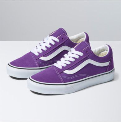 Womens Shoes - Sneakers, Slip-Ons, & All Womens Shoes | Vans Purple Vans, Old Skool Vans, Kyle Walker, Iconic Shoes, Vans Store, Sneakers Vans, Vans Logo, Shoes Vans, June 2022