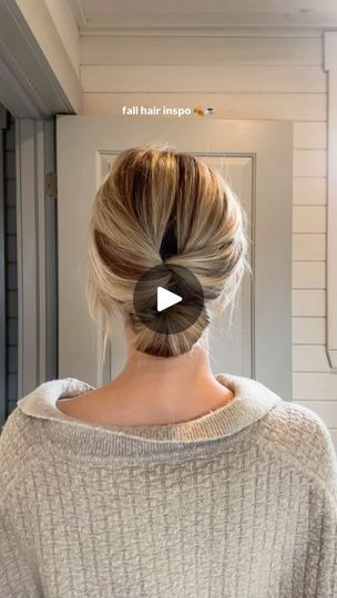 Hairstyles Bubble, Bubble Braids, Easy Bun Hairstyles, Hairstyles Videos, Peinados Recogidos, Greasy Hair Hairstyles, Pinterest Hair, Hair Help, Work Hairstyles