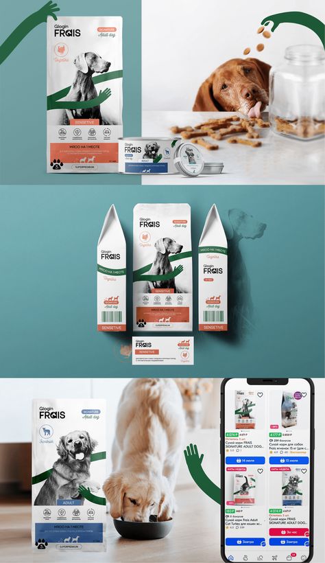 Glogin FRAIS | Pet food packaging on Behance Dog Food Packaging, Pet Food Packaging, Graphic Design Adobe, Pet Food, Food Packaging, Photoshop Adobe, Dog Food, Food Design, Freelancing Jobs