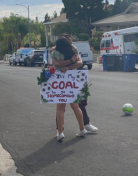 Hoco Proposals Ideas Soccer Theme, Soccer Related Hoco Proposals, Soccer Theme Hoco Proposal, Sadie Hawkins Proposals Soccer, Soccer Dance Proposal Ideas, Soccer Proposal Ideas, Hoco Proposals Ideas For Him Soccer, Promposal Ideas Funny Unique, Aladdin Hoco Proposal