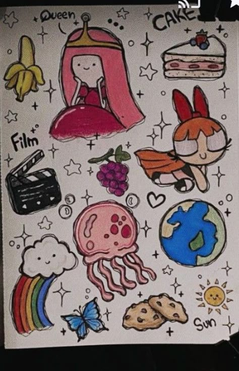 Doodle Art Journals Sketchbooks Easy, Lil Doodles, Doodle Doodle, Art Journal Therapy, Witch Spell, Easy Doodle Art, Sketchbook Art Journal, Easy Doodles Drawings, Cute Doodles Drawings