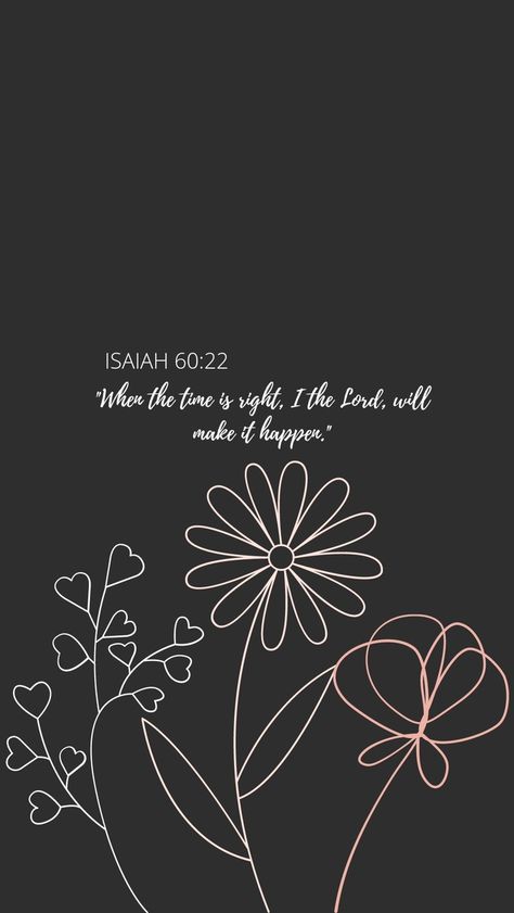 Isaiah 60 22 Wallpaper, Bible Verse Wallpaper Iphone, Bible Quotes Background, Cute Bible Verses, Isaiah 60 22, Christian Quotes Wallpaper, Cute Bibles, Bible Verse Background, Comforting Bible Verses