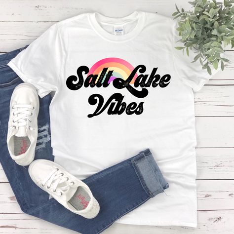 Excited to share this item from my #etsy shop: Salt Lake Vibes Shirt, Salt Lake City Shirt, Women’s Shirt, State Pride, Utah, Home Town, Home State, Women’s Tee, Spirit Shirt, Love Shirt Lake Vibes, Utah Home, Town Home, Japanese Shirt, School Spirit Shirts, Spirit Shirts, Hipster Shirts, Graduation Shirts, Personalized Gifts For Dad