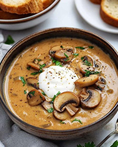 Kitchenmomy - Hungarian Mushroom Soup 🍲

First, gather... Hungarian Mushroom, Hungarian Mushroom Soup, Fall Favorites Recipes, Mushroom Soup Recipe, Hungarian Paprika, Hungarian Cuisine, Mushroom Soup Recipes, Hungarian Recipes, Creamy Soup