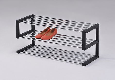 Rak Sepatu Besi Hollow, Mesh Furniture, 3 Tier Shoe Rack, Modern Shoe Rack, Iron Furniture Design, Teak Patio Furniture, Diy Shoe Rack, Door Shoe Organizer, Shoe Storage Shelf