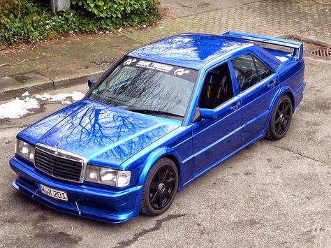 Mercedes-Benz W201 190E EVO 1 | BENZTUNING | Performance and Style 190e Evo, E28 Bmw, W201 190e, Aryton Senna, Mercedes Wallpaper, Mercedes Benz 190e, Benz Classic, Mercedes 190, Mercedes W124