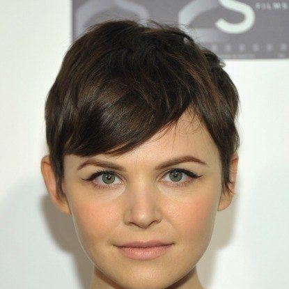 Ginnifer Goodwin Pixie, French Bobs, Girls Pixie Haircut, Shaved Pixie Cut, Shaved Pixie, Hair Tricks, Pixie Haircut For Round Faces, Pixie Cut With Bangs, Ginnifer Goodwin